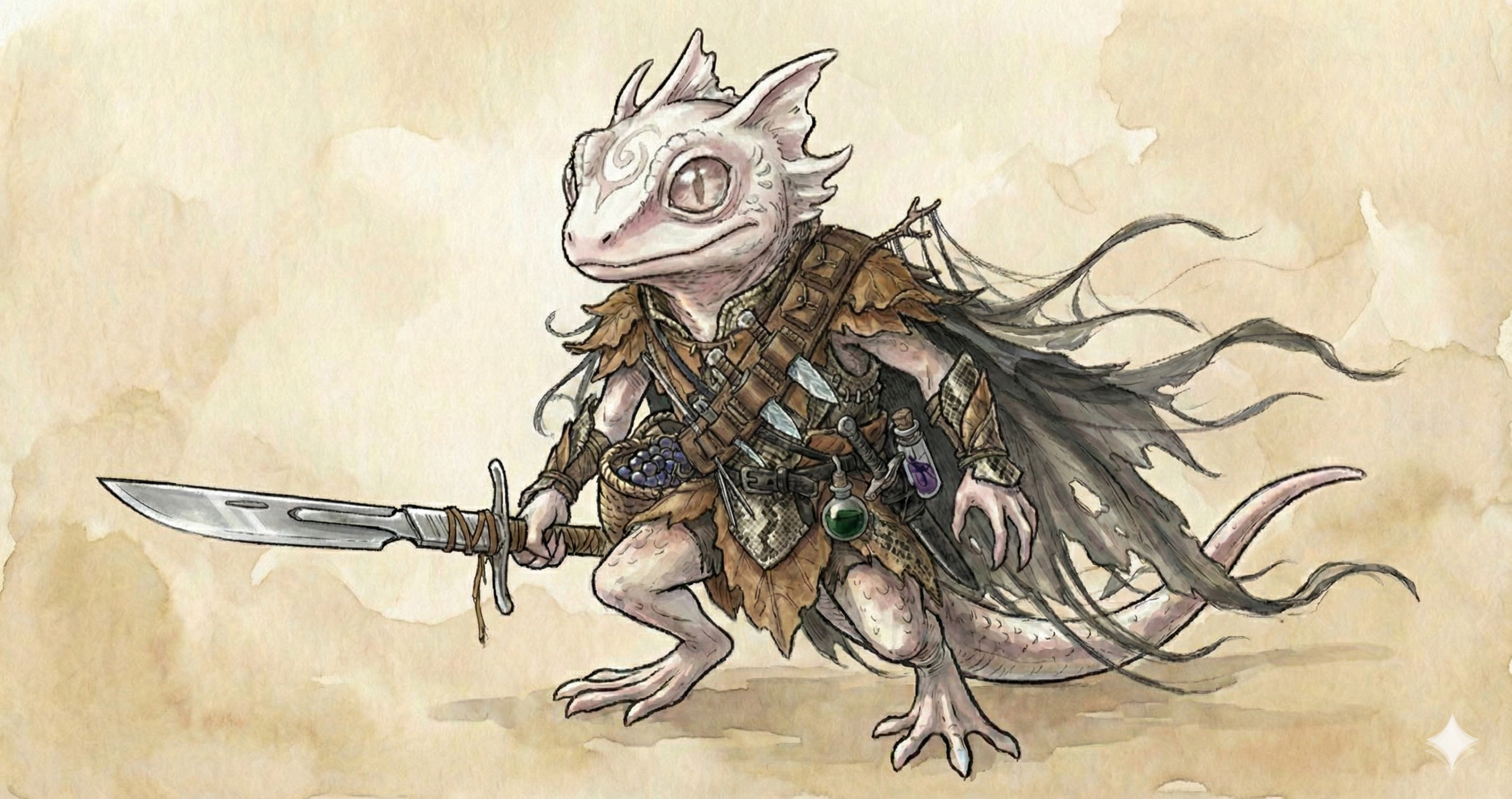 A Duskblade Veiling poised to strike from the shadows