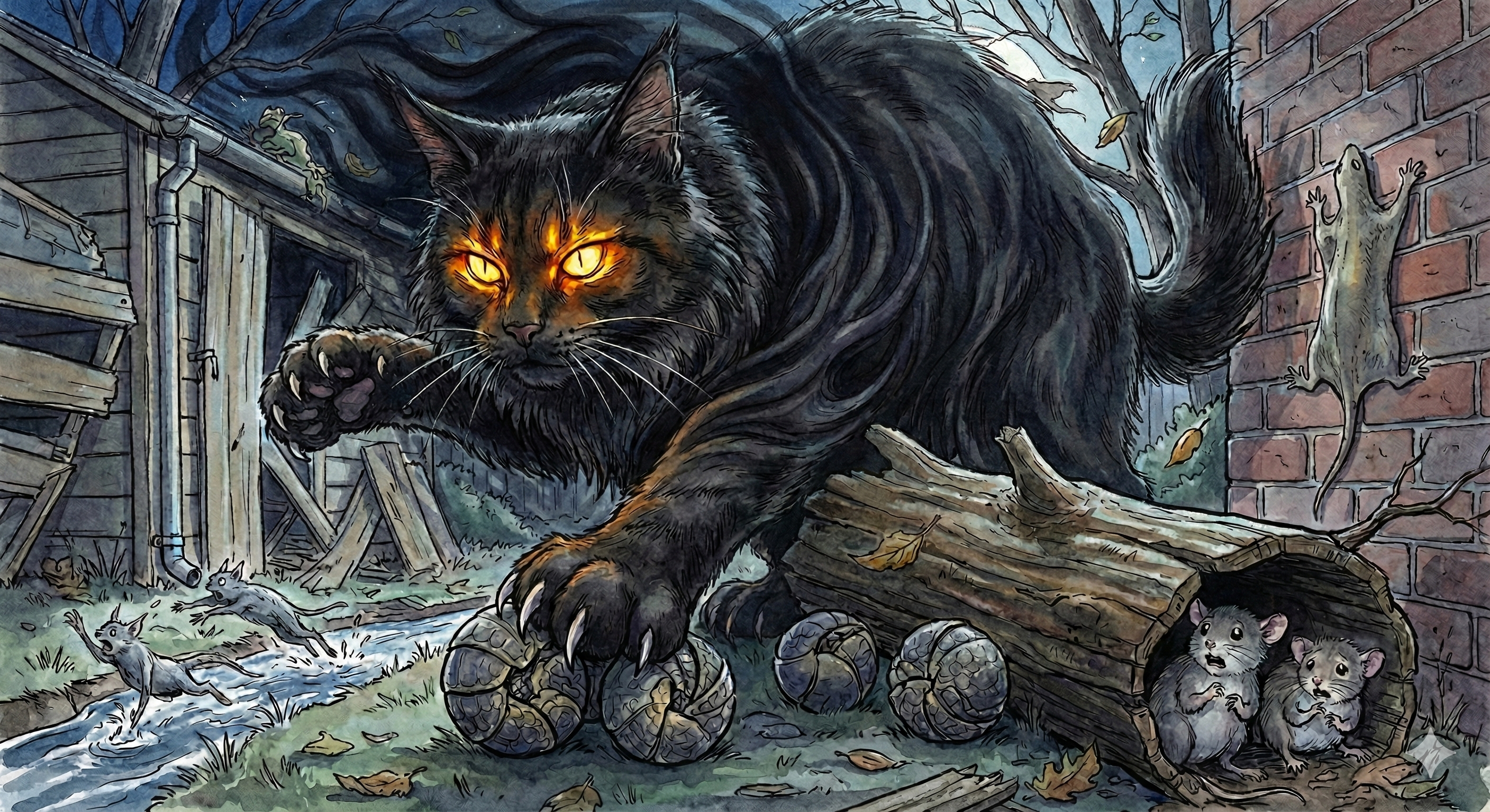 The Nightcat — it is not a cat, it is the end of the world